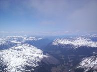High above Meager Creek/pic Denis