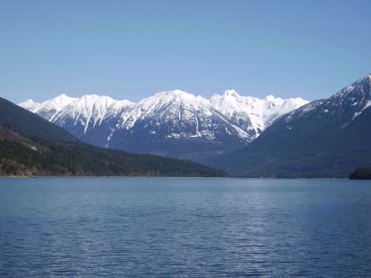 Lillooet lake, hotsprings nearby