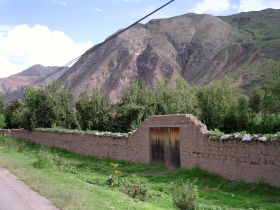 Dow3n in Urubamba valley