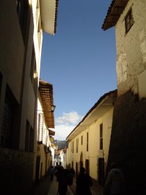 more narrow charming Cuzco streets