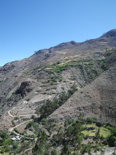 Incredible roads, terraces etc.