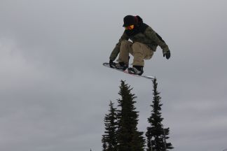 airtime at Whis, photo Chris Lockhart